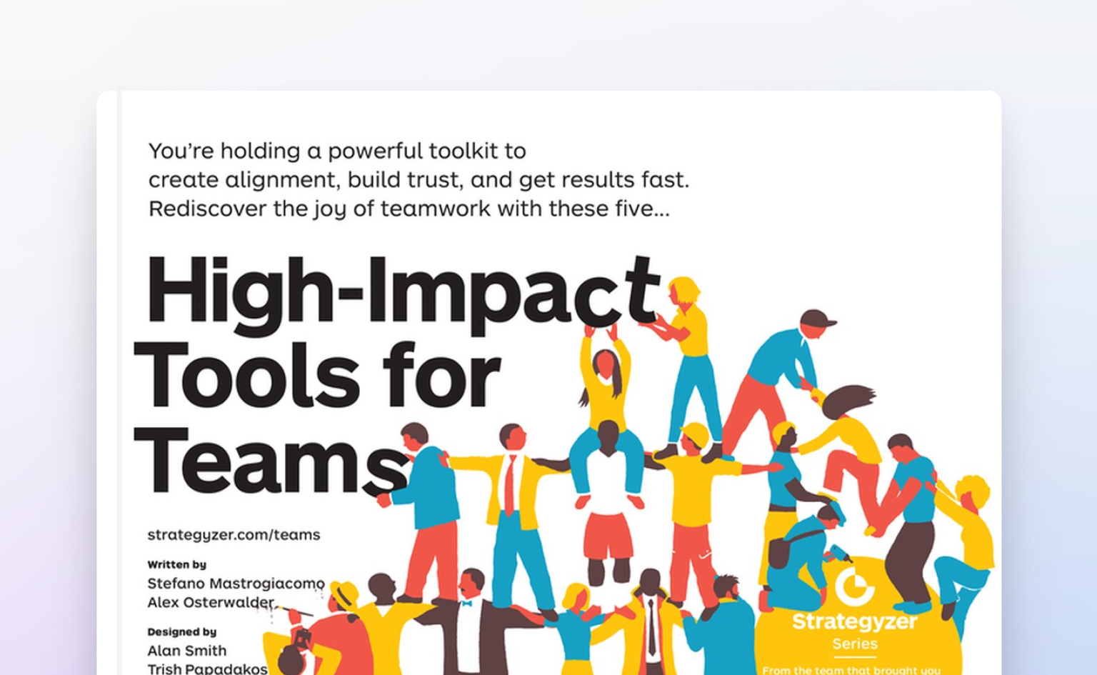 High-Impact Tools for Teams: 5 Tools to Align Team Members, Build Trust, and Get Results Fast